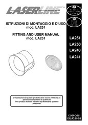 LaserLine LA240 User Manual