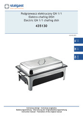 Stalgast 435130 Instruction Manual