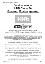 HHB Circle 5A Service Manual