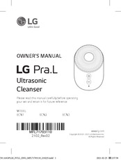 LG Pra.L BCN1 Owner's Manual
