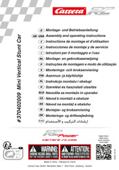 Carrera RC RC Power 370402009 Assembly And Operating Instructions Manual