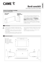 CAME 8050456085153 Assembly And Mounting Instructions