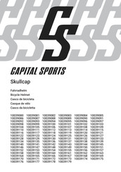 CAPITAL SPORTS Skullcap 10039103 Manual