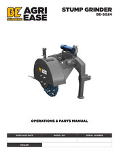 BE Ag & Industrial Agri Ease BE-SG24 Operations & Parts Manual