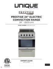 Unique PRESTIGE UGP-24V EC S/S Owner's Manual