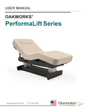 OAKWORKS Spa PerformaLift Series User Manual