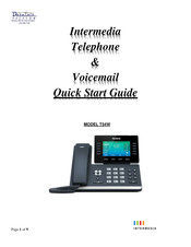 Intermedia T54W Quick Start Manual