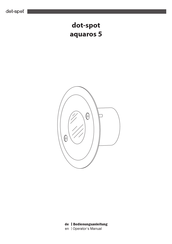 Dot-Spot aquaros 5 Operator's Manual
