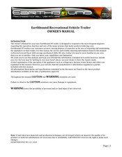 EB Recreational Vehicle Trailer Owner's Manual