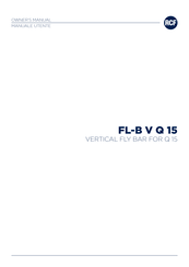 RCF FL-B V Q 15 Owner's Manual