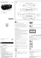 Philips AZ3811/78 User Manual