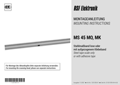 RSF Elektronik MS 45 MK Mounting Instructions