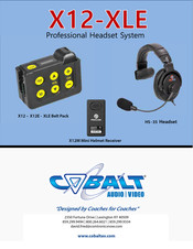 Cobalt Digital Inc X12-XLE Manual