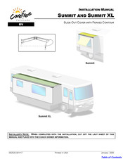 Carefree SUMMIT XL Installation Manual