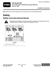Toro Groundsmaster 30689 Installation Instructions Manual