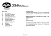 ACOUSTIC SOLUTIONS Pop Idol KS-3 Quick Start Manual