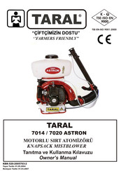 TARAL ASTRON 7020 Owner's Manual