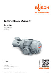 BUSCH PANDA WZ 3600 A Instruction Manual