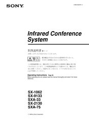 Sony SXA-33 Operating Instructions Manual