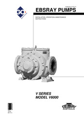 Ebsray V Series Installation, Operation & Maintenance Instructions Manual