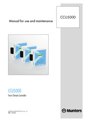 Munters CCU5000 Manual For Use And Maintenance