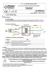 Pulsar AWT070 Manual