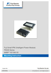 Fuji Electric 6MBP XS 060-50 Series Mounting Instruction