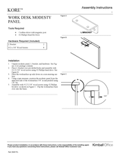 Kimball Office KORE Assembly Instructions