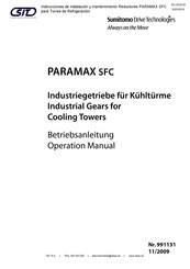 Sumitomo Drive Technologies PARAMAX SFC Operating Manual