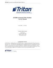 Triton RT2000 Service Manual
