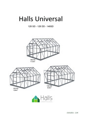 Halls Universal 128 SD Assembly Instructions Manual