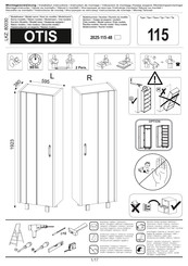 Moebelix OTIS 2025-115-48 Installation Instructions Manual