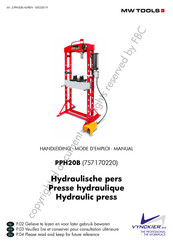 MW TOOLS 757170220 Manual