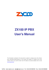 Zycoo ZX100-A16 User Manual