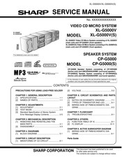 Sharp XL-G5000V Service Manual