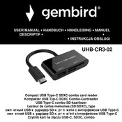Gembird UHB-CR3-02 User Manual