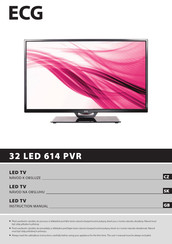 ECG 32 LED 614 PVR Instruction Manual