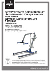 Medline MDS400ELB Owner's Manual