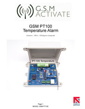 GSM Activate GSM PT100 Manual