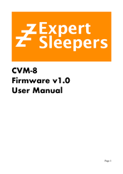Expert Sleepers CVM-8 User Manual