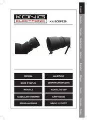 König Electronic KN-SCOPE20 Manual