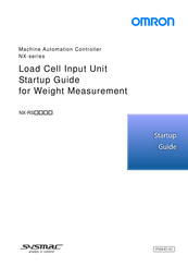 Omron SYSMAC NX-RS1201 Startup Manual
