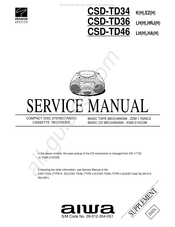 Aiwa CSD-TD36 HRJ Service Manual