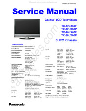 Panasonic Viera TX-26LX60F Service Manual