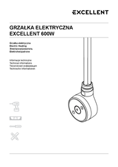 Excellent GREX.600W.WH Technical Information