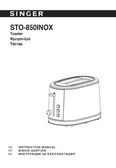 Singer STO-850INOX Instruction Manual