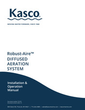 Kasco Robust-Aire RAH4 Installation & Operation Manual