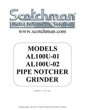 Scotchman AL100U-01 Manual