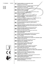 ST. SpA EL 380 Operator's Manual