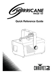 Chauvet DJ Hurricane HAZE 1D Quick Reference Manual